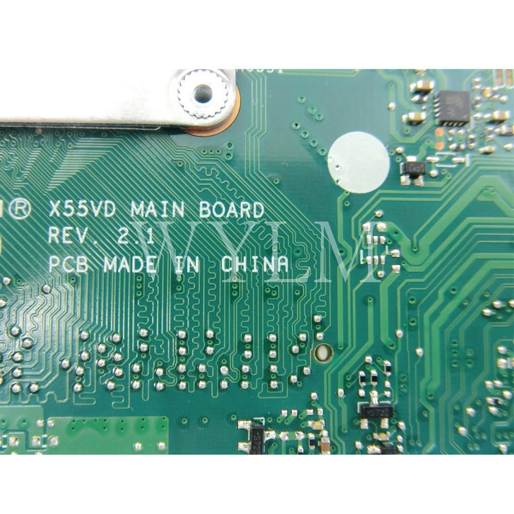 Материнская плата X55C 2 Гб оперативной памяти для ASUS X55V X55VD DDR3 материнская ноутбука