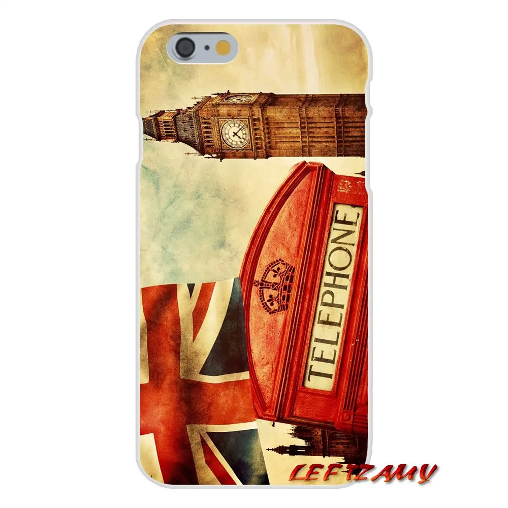 Прозрачный чехол из ТПУ с флагом Великобритании Лондона для Xiaomi Mi6 Mi 6 A1 Max Mix 2 5X 6X Redmi Note 5 5A 4X 4A 4 3 Plus