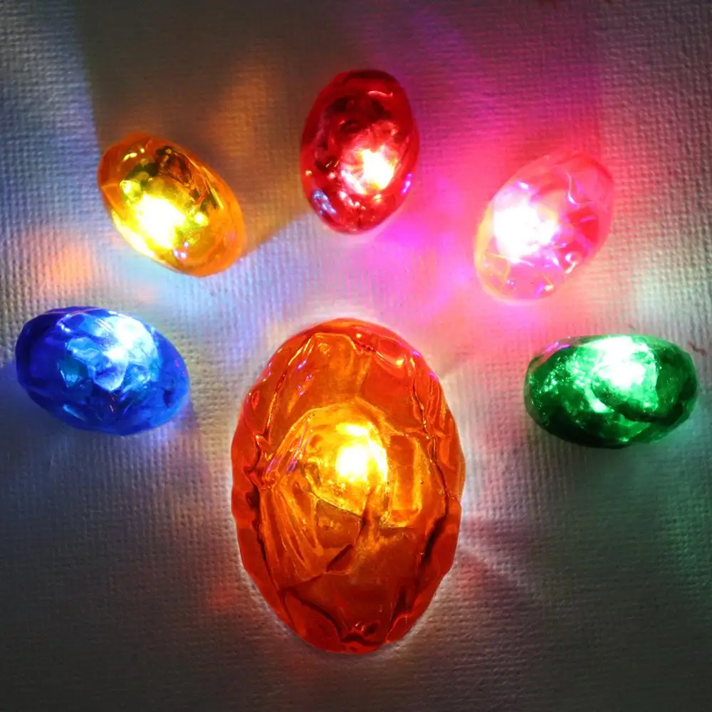 Новая версия Infinity Gauntlet светодиодный светильник ПВХ перчатки Таноса для