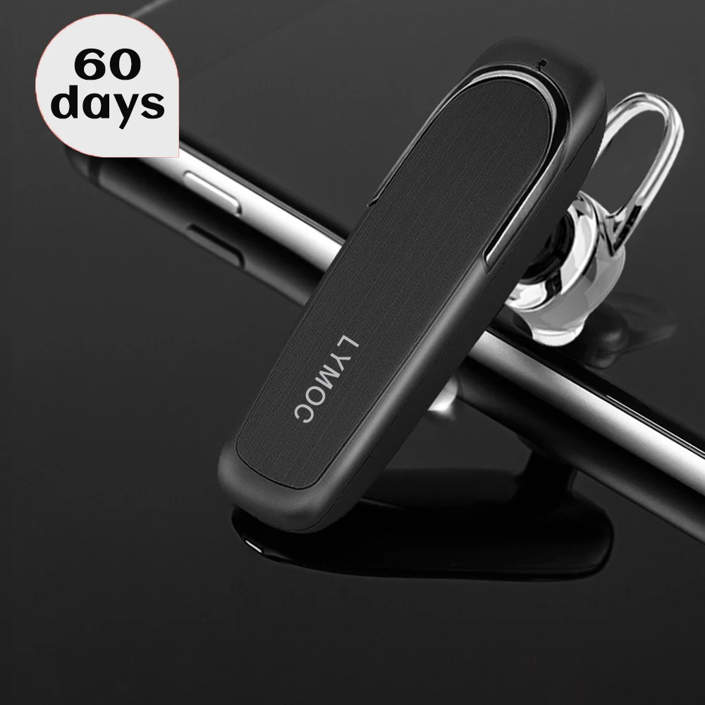 LYMOC Y8 беспроводные Bluetooth наушники, гарнитура для телефона, умный голосовой контроль CSR4.1, 24 часа, Handfree, HD микрофон, музыка для iPhone, Android