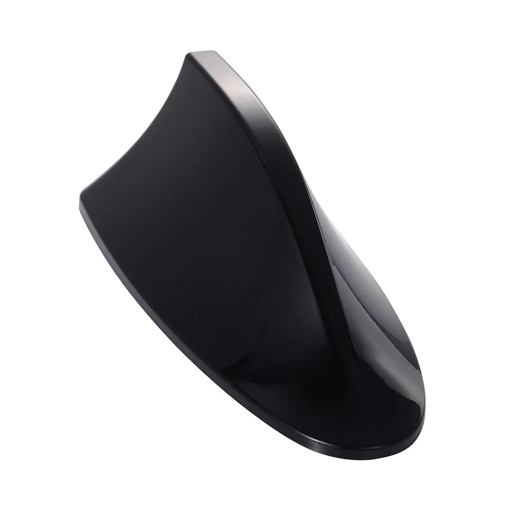 ABS универсальная черная акула плавник Автомобильная Радио Антенна крыша