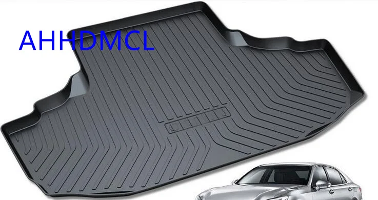 

Car Trunk Mat 3D TPO Trunk Pad Tail Box Cushion Rug Cargo Liner Carpet For Crown 2010 2011 2012 2013 2014
