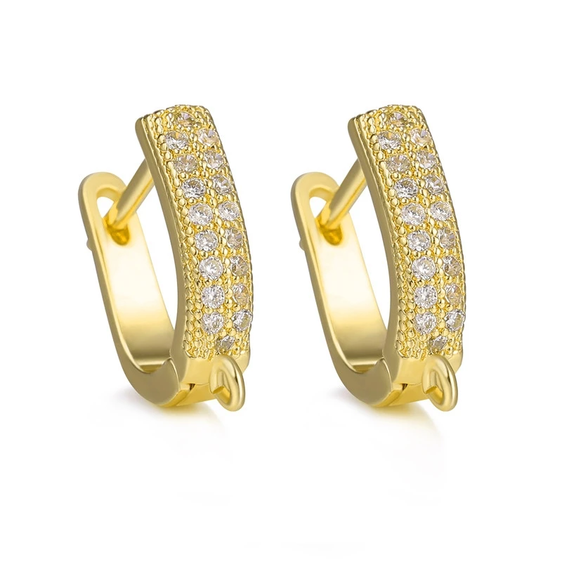 Gold Juya, новинка, швензы, сделай сам, серьги, фурнитура, золото/серебро, креативный, базовый, застежка, серьги, крючок, аксессуары для изготовления сережек ручной работы - Цвет: Gold