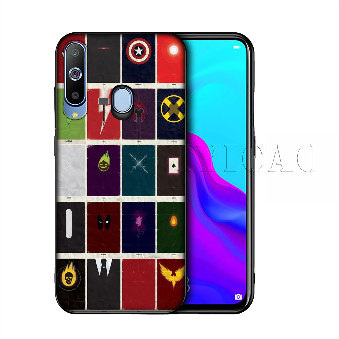 Iyicao Marvel Comics &quotМягкий силиконовый чехол для samsung Galaxy A10 A30 A40 A50 A70 M10 M20 M30 крышка |