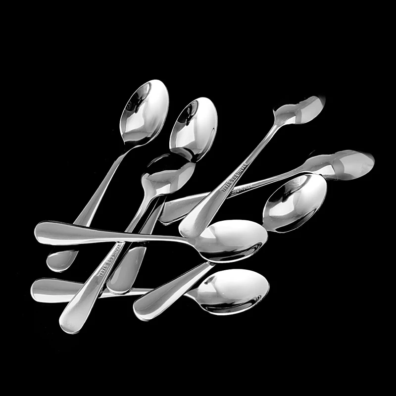 8 шт./компл. demitase ложка из нержавеющей стали для эспрессо чая кофе супа