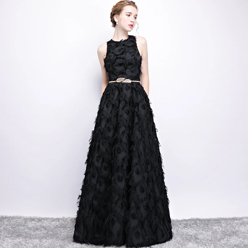 Черный мать невесты платья для свадеб Линия вечернее платье Жених Крестная