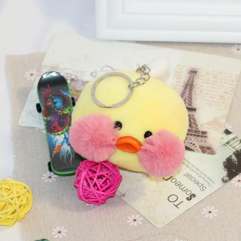 Kawaii LaLafanfan кафе утка плюшевая игрушка милая Желтая Утка Мягкая кукла мягкие