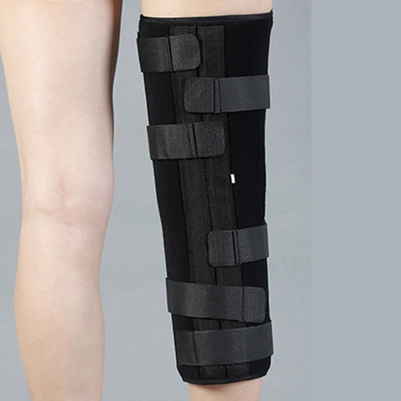 Наколенник с регулируемой шарнирной опорой ортопедический фиксатор Корректор