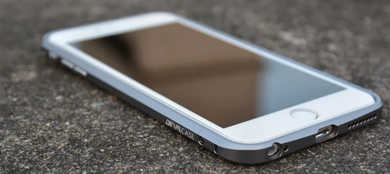 DEVILCASE тип один бампер для iPhone 7 7 плюс мода Алюминиевый сплав металлический каркас для iPhone7 7