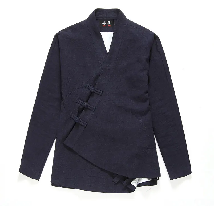 Xie Jin Chinese Men's Cotton Coat Wind Robe Meditation Service Just Test Not For Sale Ma Rui Dong |