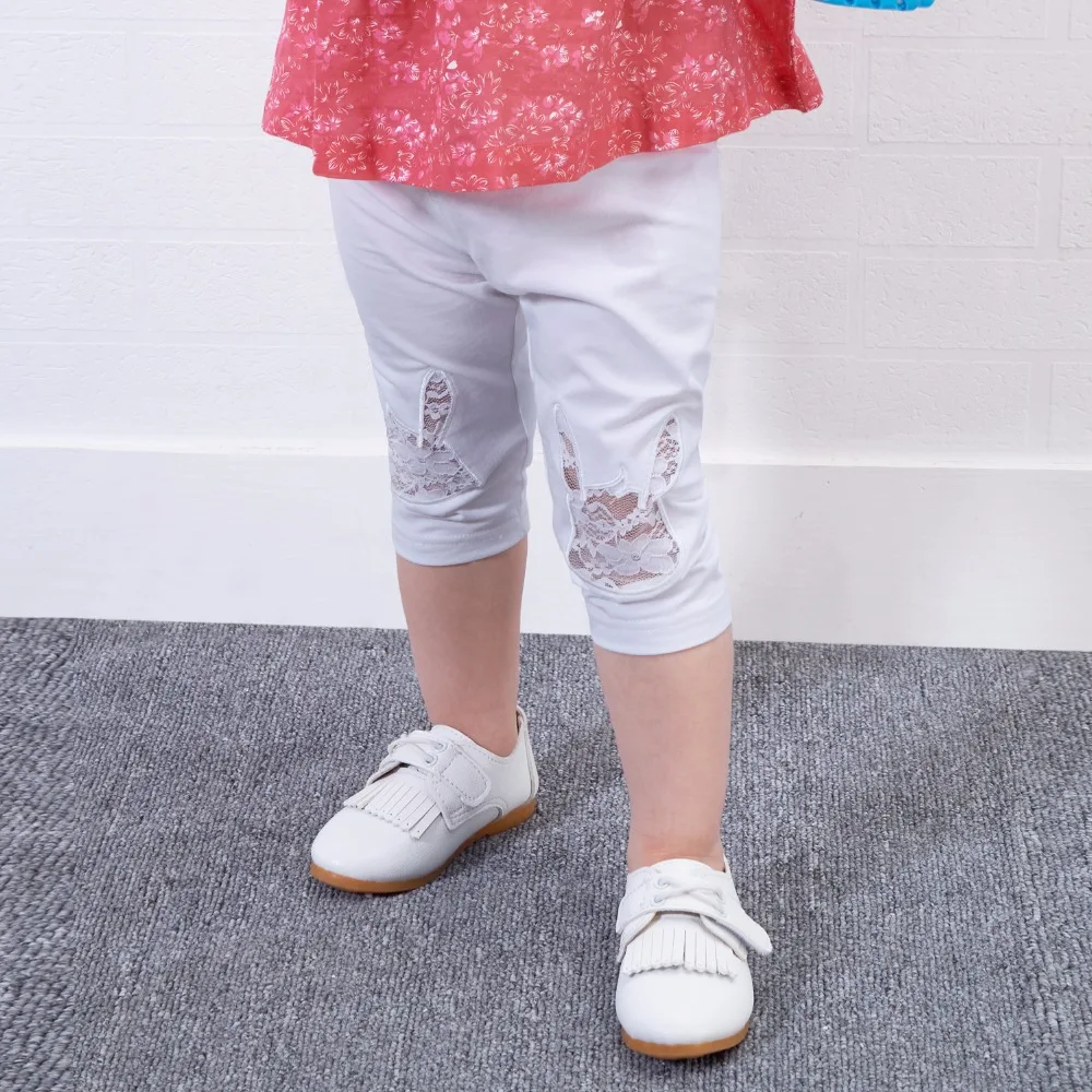 2017 реальные летний Обувь для девочек одежда малышей Мягкий хлопок теленок-длина