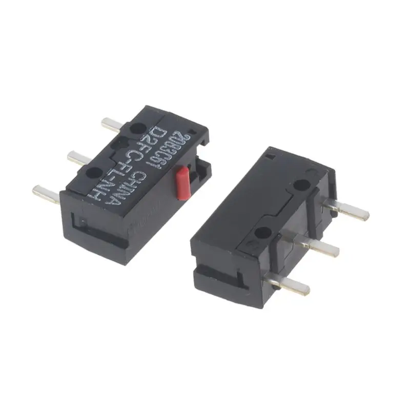 2 шт. оригинальный OMRON D2FC FL NH красная точка классическая мышь микро переключатель