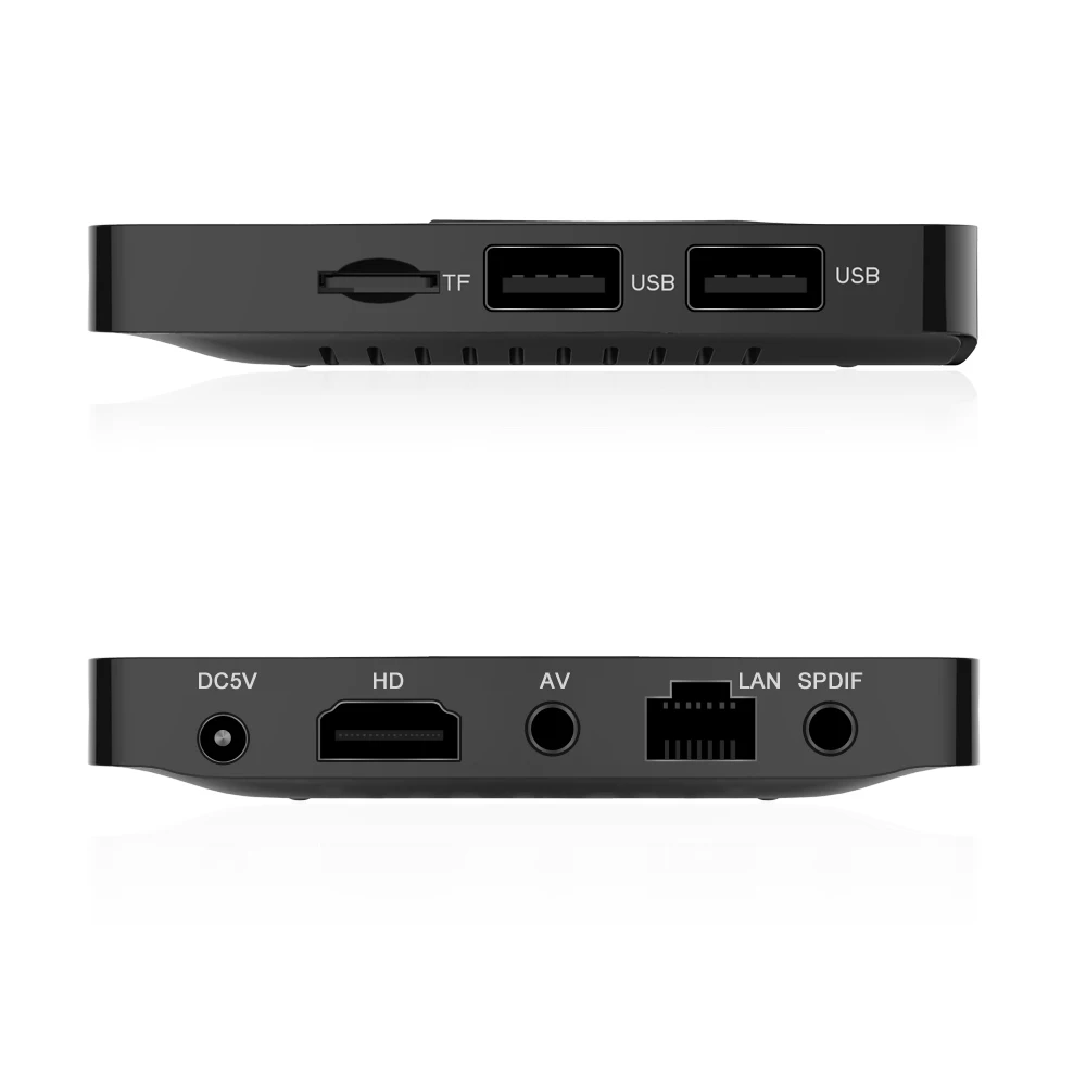 Dolamee D5 Android ТВ коробка 1 ГБ/8 ГБ RK3229 4 ядра Cortex A7 1,5 ГГц 32-разрядный WI-FI со сверхвысоким разрешением Ultra HD IP ТВ KD HDMI умные ТВ Media Player