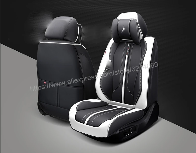 3D спортивный чехол для сиденья автомобиля, черные, синие, белые, красные для подушки для Toyota Prius Prado 150 120 Highlander Sienna Zelas Verso Mark X Crown