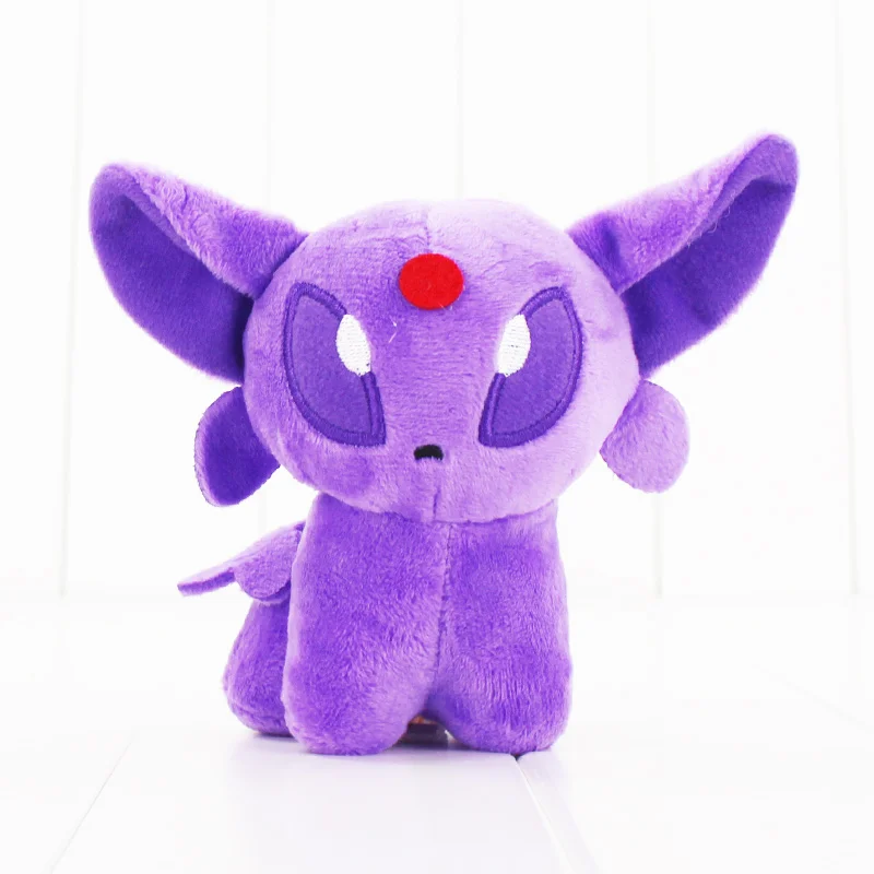 10 см Mew and Eevee Sylveon Jolteon Flareon Espeon Umbreon Leafeon Glacia милые плюшевые куклы Горячая японское аниме фигурка кукла игрушка