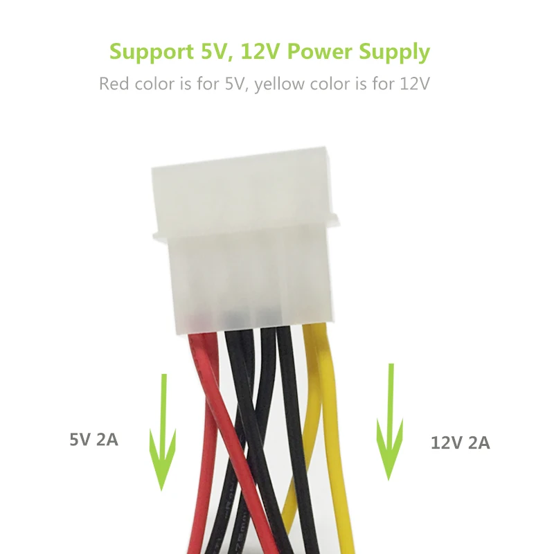 ULT-BEST 10 шт. SATA IDE кабель разделителя питания Molex 4pin to Serial ATA 15pin x 2 Male Female Y жесткий