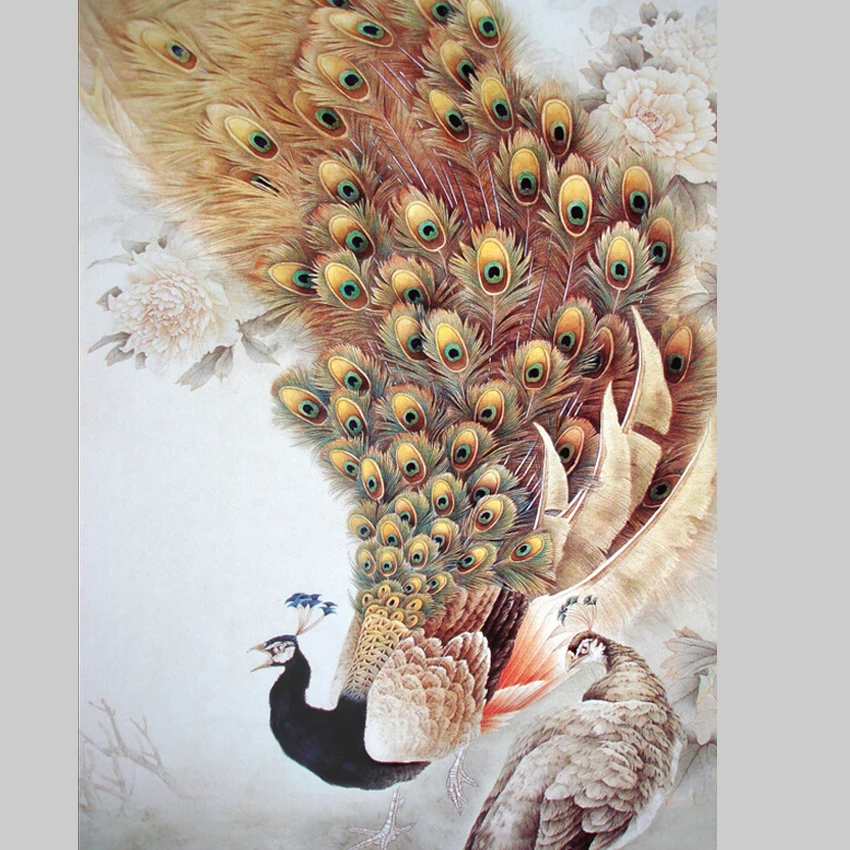 Cuadros домашний декор павлин фотографии Картина на холсте настенные картины для