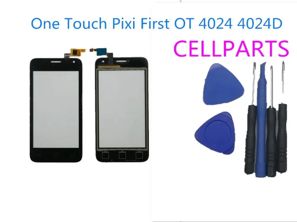 Мобильный сенсорный экран стекло для Alcatel 4024D OT 4024 OT4024 дигитайзер панель Лен