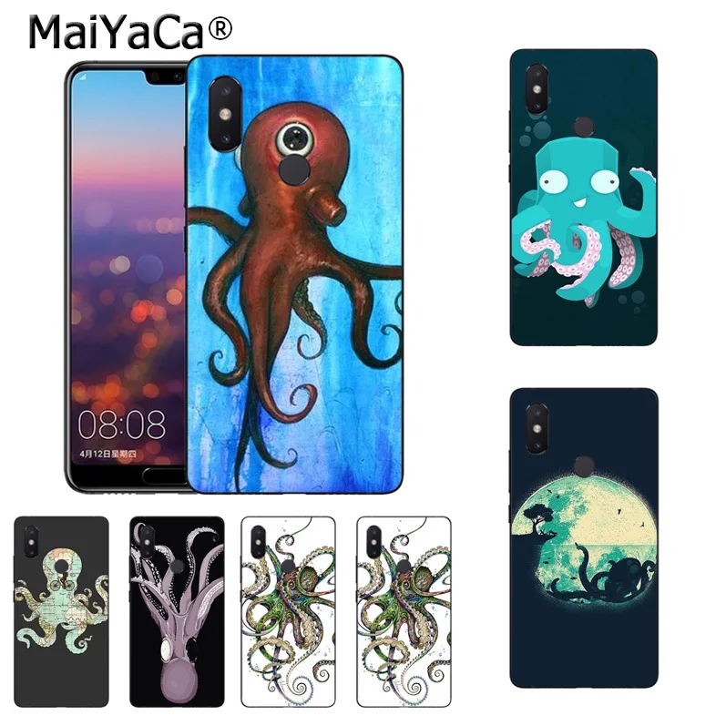 Специальное предложение роскошный Вертикальный чехол для телефона MaiYaCa octopus sea