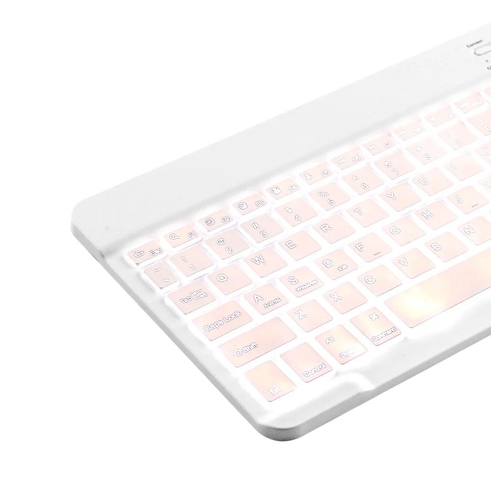 7 цветов подсветка Bluetooth клавиатура чехол для iPad 9,7 чехол с Apple карандаш держатель чехол для iPad Air 1 2 9,7