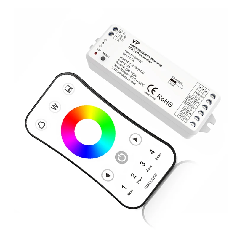 

Пульт дистанционного управления SKYDANCE, беспроводной, 2,4 ГГц, 6 А * 4 канала, 15 А, 12-24 В