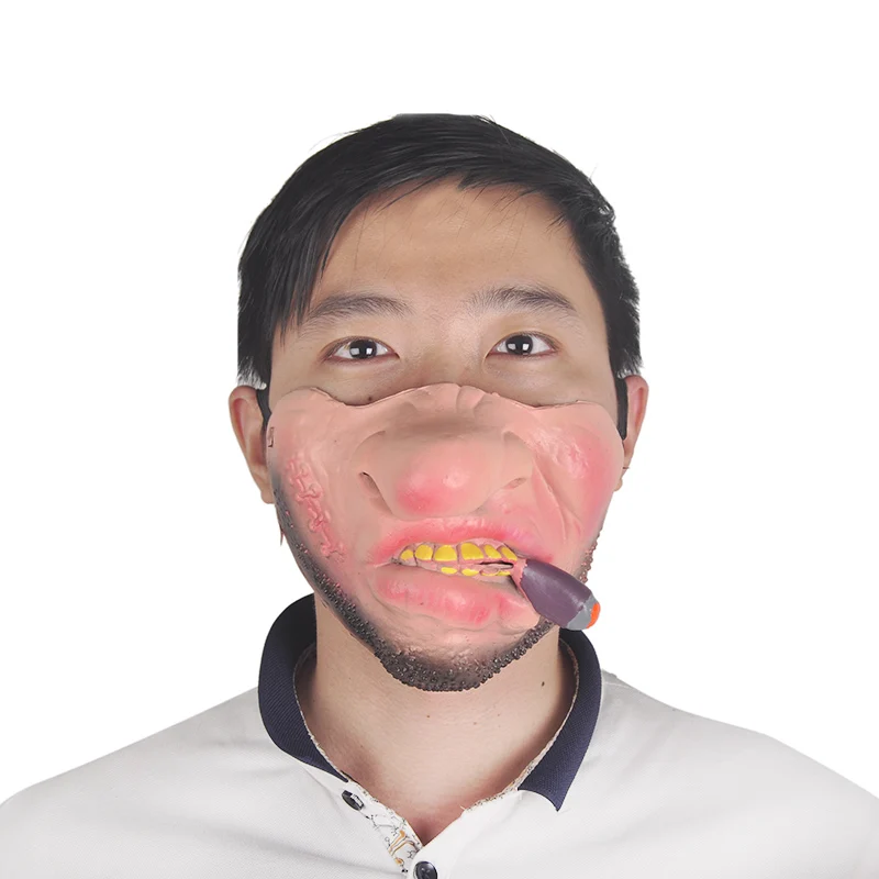 Веселые страшные маски вечерние Хэллоуин День дурака клоун латексная маска для