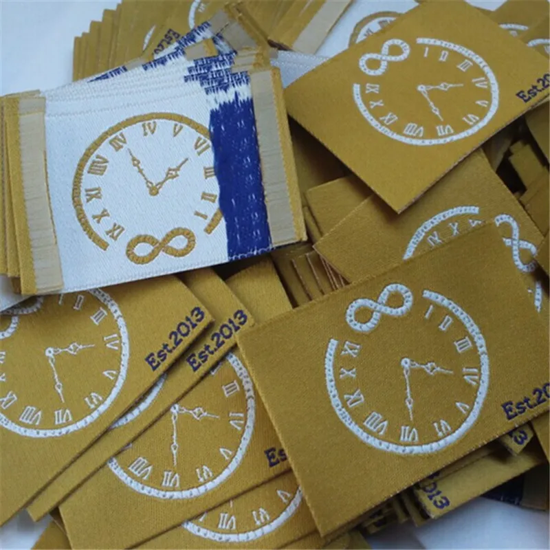 На заказ 100% хлопок одежда Бежевая Одежда мягкая тканая этикетка 60 мм * 20 | Дом и сад