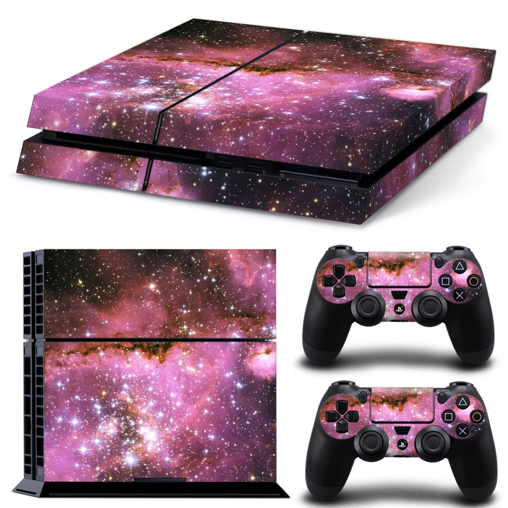 С рисунком Звездная Галактика виниловая переводная картинка Обложка для Sony PS4