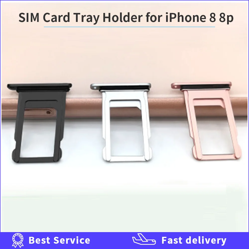 Nano держатель sim-карты лоток Слот для iphone 8 Plus p запасная часть адаптер Разъем