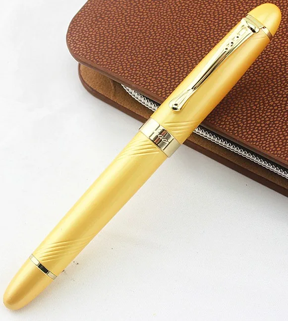 Jinhao X450 металлический круглый РОЛИК ручка без пенал Роскошные школьные канцелярские принадлежности Роскошный письменный милые ручки - Цвет: O