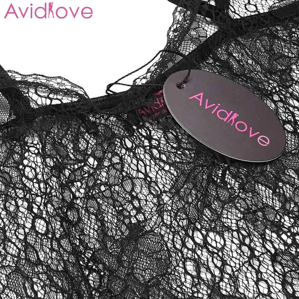Avidlove, женский сексуальный комплект нижнего белья, секс-шоп, Прозрачное Бикини, экзотическое боди на бретельках, прозрачный комплект, топ, длинные штаны, кружевные пижамы