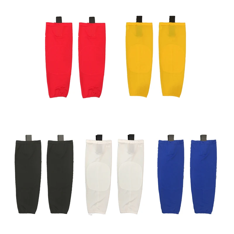 

Coldoutdoor 100% Polyester Ice Hockey sport Socks Cheap Shin Guards For Team