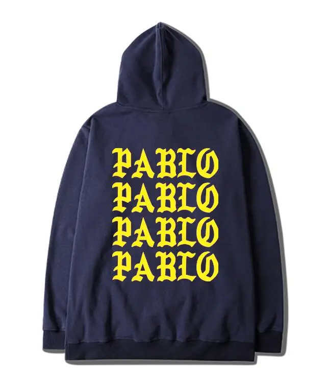 Высокое качество Мужская толстовка с длинным рукавом I Feel Like Paul Pablo Kanye West YZY толстовки хип-хоп Уличная Толстовка для мужчин и женщин - Цвет: 8