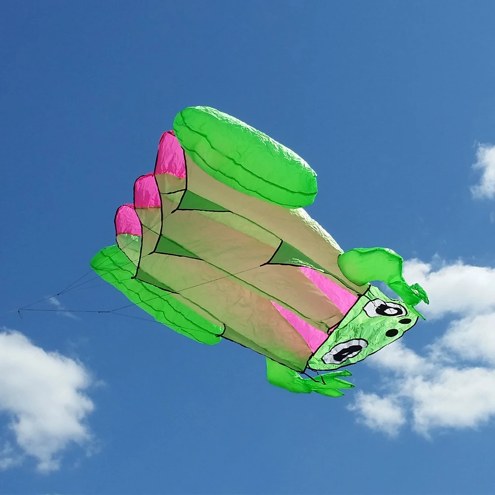 7 кв. м. мягкий воздушный змей фотовспышка|frog kite|soft kiteshow kite |