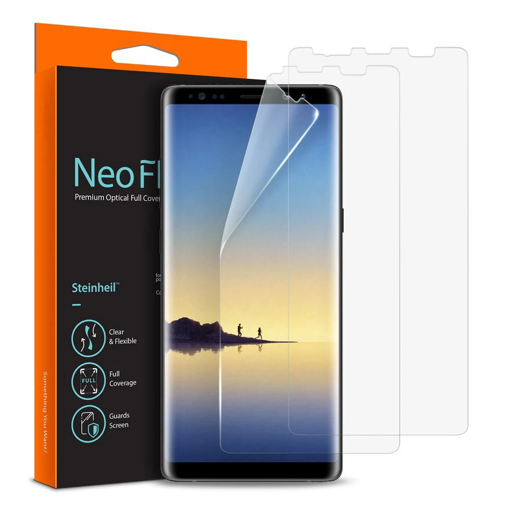 100% Оригинальные Spigen NeoFlex Экран протектор для Samsung Galaxy Note 8 | Мобильные телефоны и
