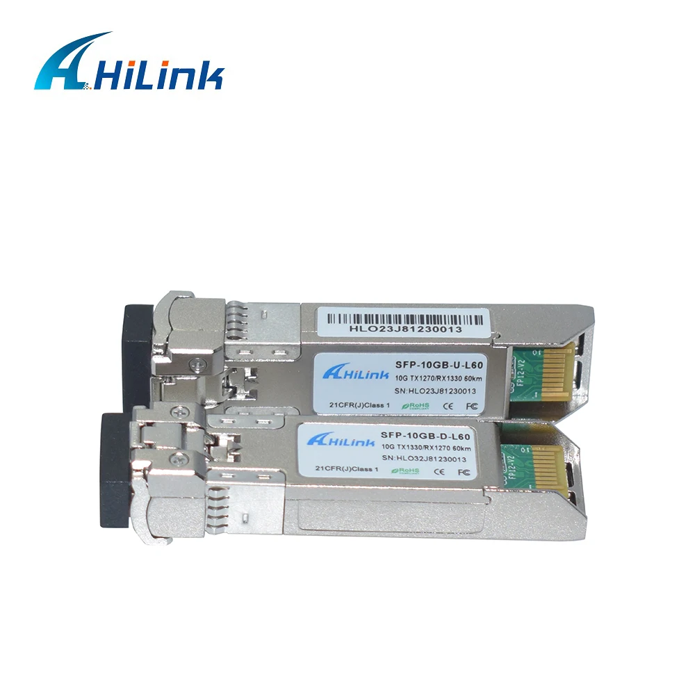Бесплатная доставка! Sfp + 10G SFP BiDi 60 км одиночное волокно 1270/1330nm LC модуль/волоконно