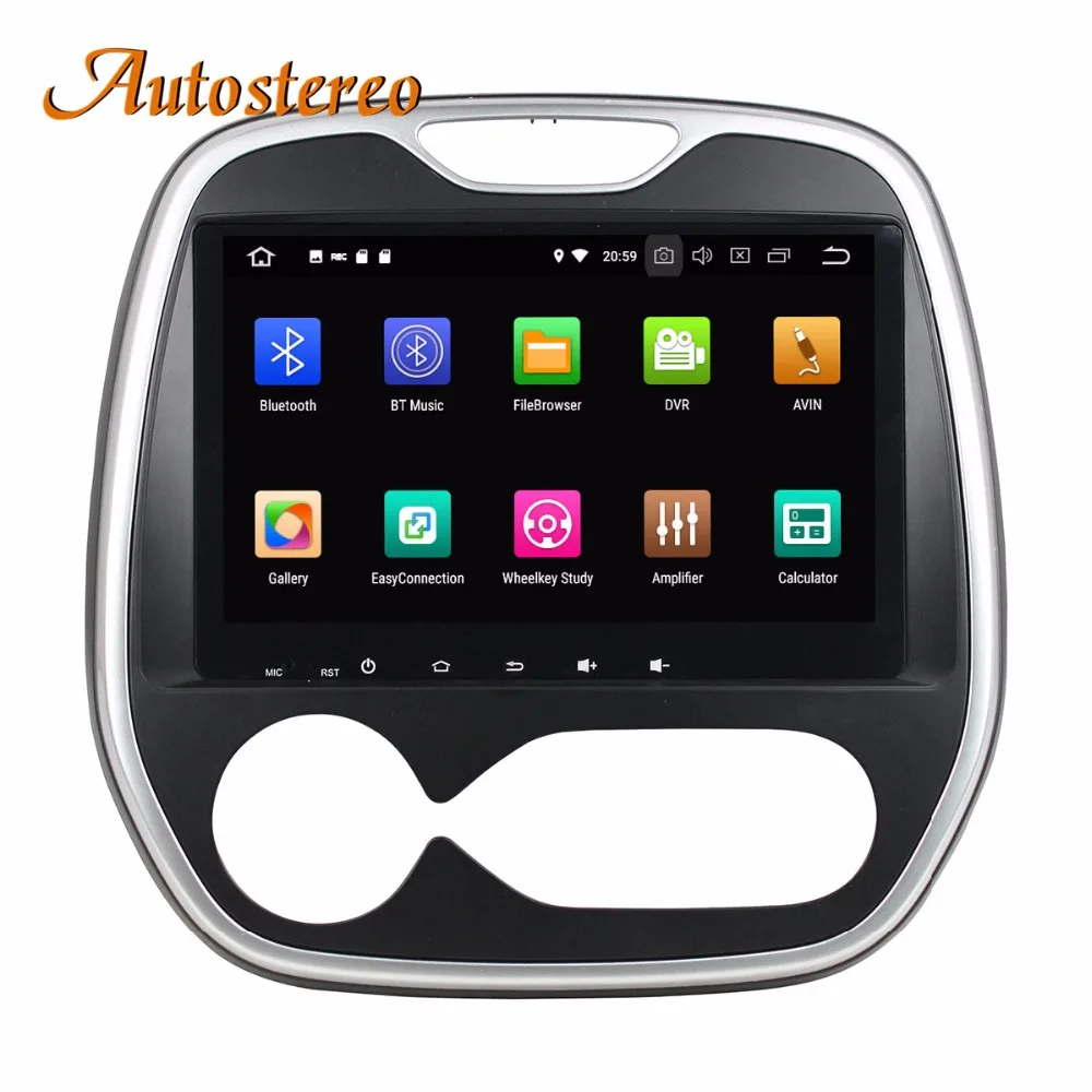 Автостерео Android 9 4+ 32G Автомобильный dvd-плеер gps навигация для Renault Capture AT 2011+ головное устройство мультимедийный плеер магнитофон