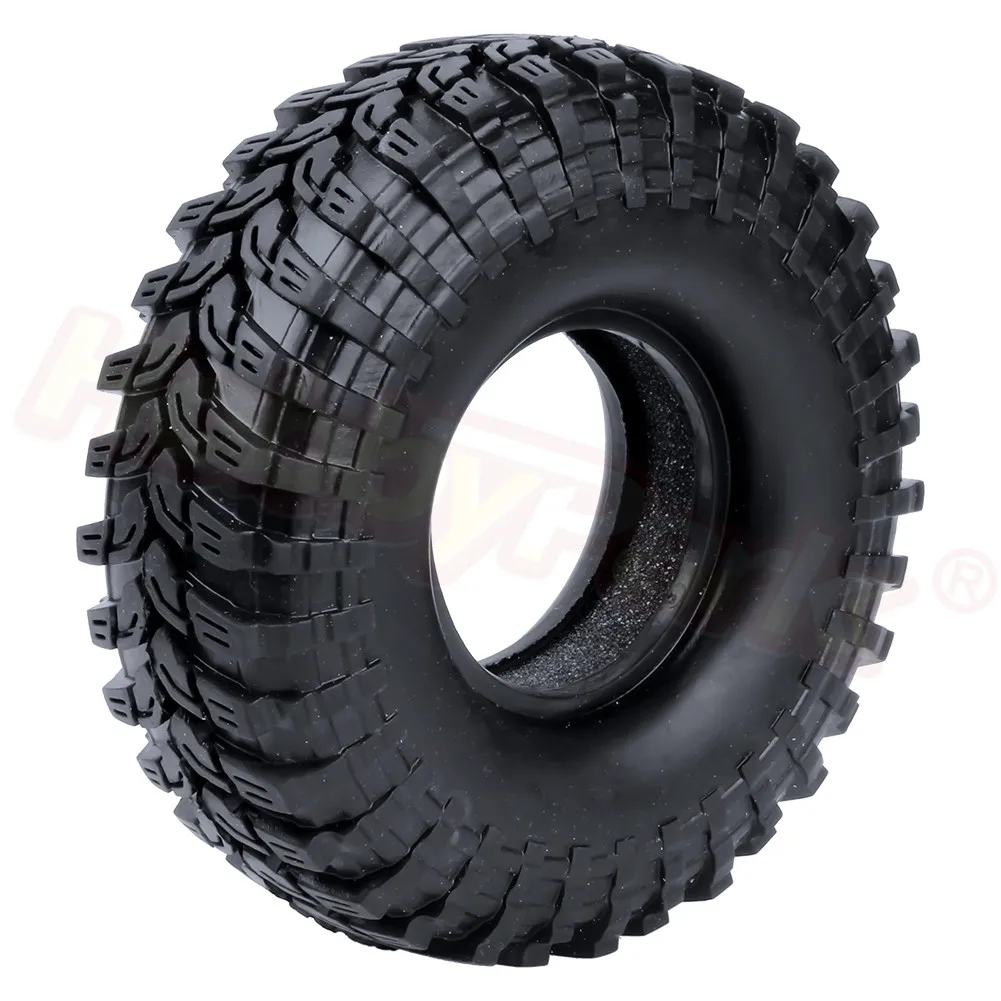 1 9 &quotBeadlock колеса шины с пенными вставками для 1/10 Рок Гусеничный осевой SCX10 90046 90047