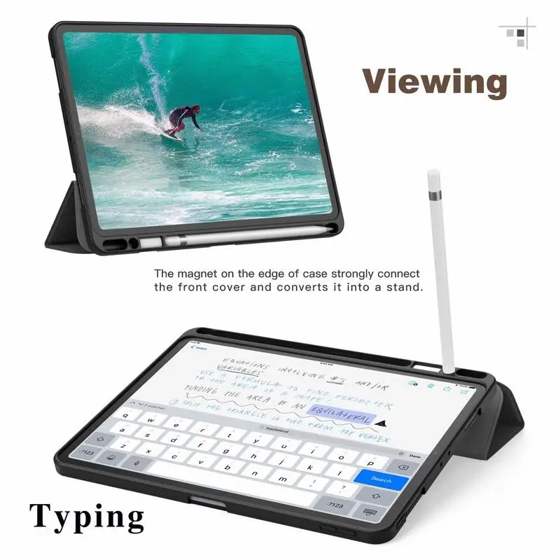 Чехол для iPad Pro 12 9 2018 тонкий легкий Чехол-подставка с функцией автоматического