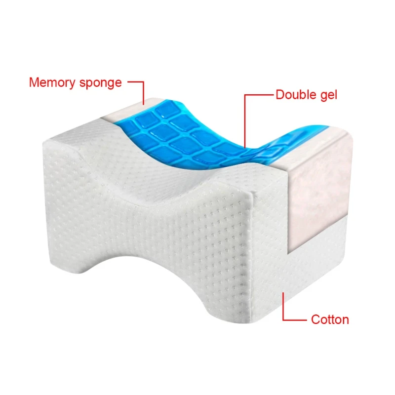 Memory Foam наколенники Подушка охлаждающая гелевая кровать подушка для ног Утягивающие колготки беременность облегчение боли Подушка для сна