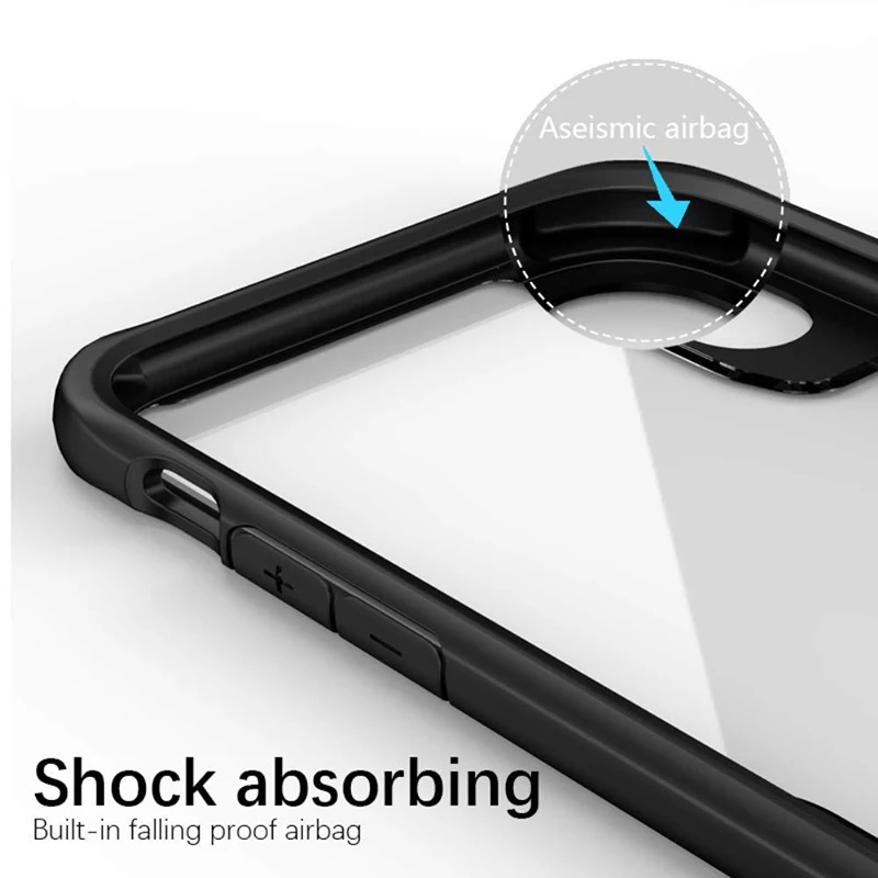 Luxury Soft TPU Clear Phone Case For iPhone X XR XS Max Transparent Ultra Thin Slim Coque Back Cover |