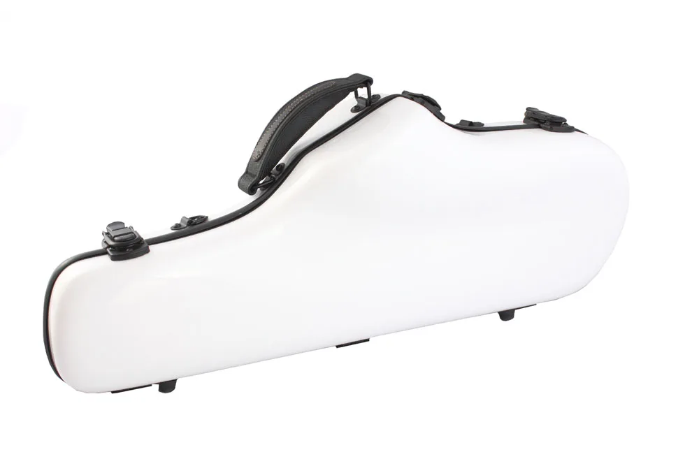 white Стекло армированный пластик падение E альтсаксофон мешок, саксофон дело - Цвет: white