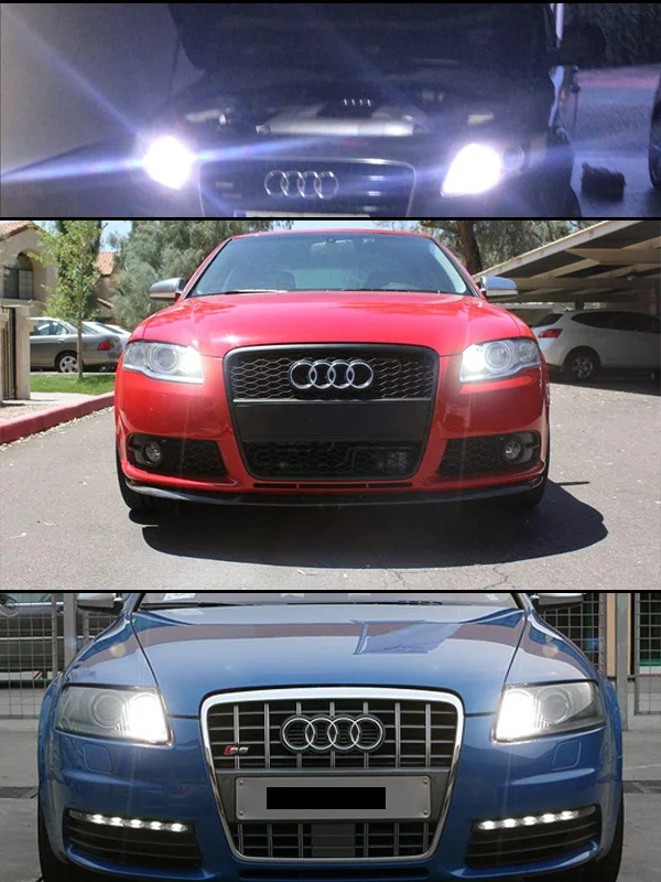 IJDM Ошибок Белый 27-SMD 7506 светодиодный лампы ж/резисторы для Audi B7 A3 A4 A6 A8 Q7 S3 S4 S6 дневные DRL огни