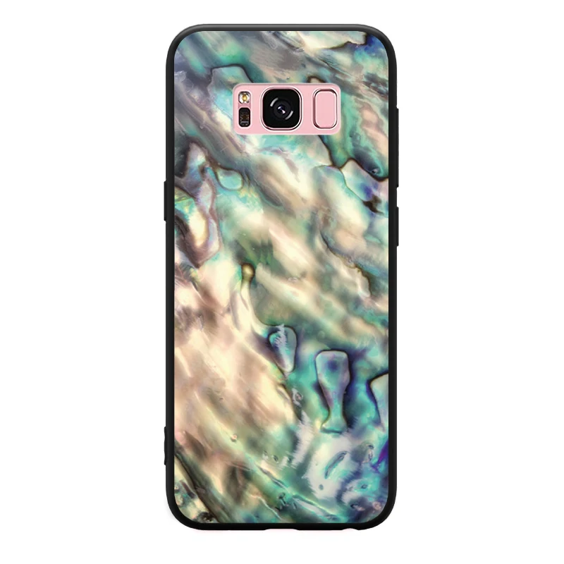 Эстетические удобные живописи тушью Pattern для Samsung Galaxy S6 S7 край S8 S9 Plus Note 3 4 5 8 9 Жесткий чехол для телефона