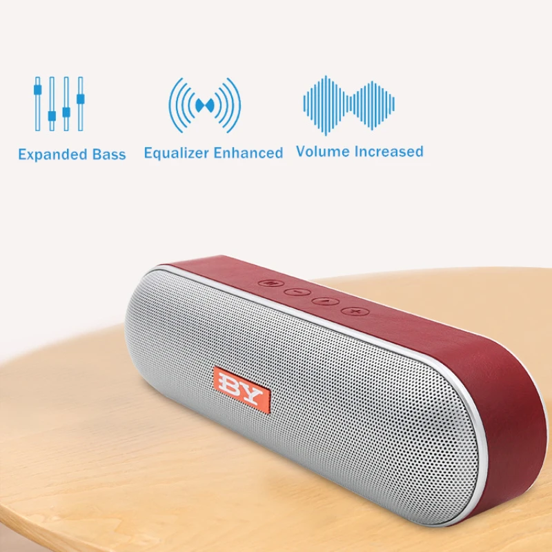 Портативный беспроводной Bluetooth-Динамик BY6610 10 Вт | Электроника