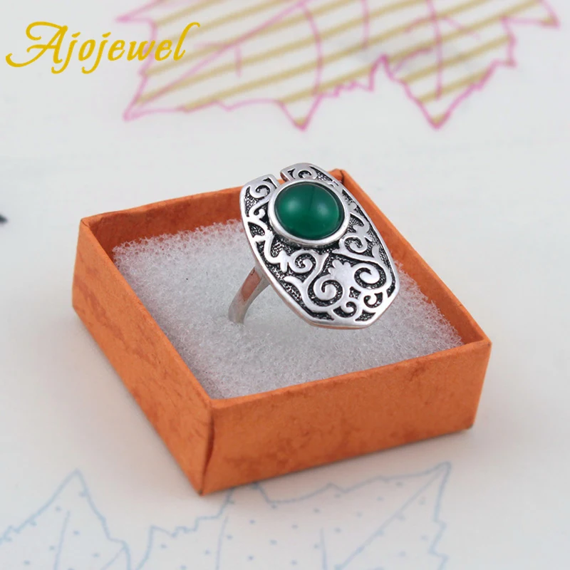 Ajojewel винтажные резные оранжевые/Зеленые Полимерные круглые серьги с кисточками