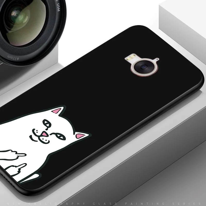 TPUBLK508 YOUVEI чехол для Coque huawei Y5 Mya-l22 Mya-u29 чехол черный мягкий TPU задняя крышка для huawei Y5 Y6 чехол для телефона - Цвет: TPUBLK508