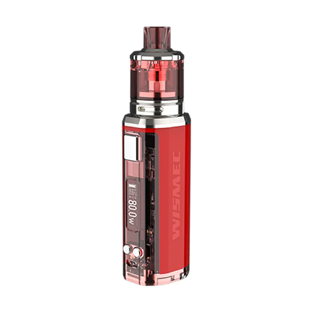 Новый 80 Вт WISMEC SINUOUS V80 TC комплект с коробка мод и 3 мл Amor NSE распылитель бак MTL/DL Vape