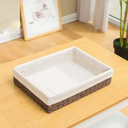 Косметическая коробка для хранения в японском стиле квадратный Рабочий стол