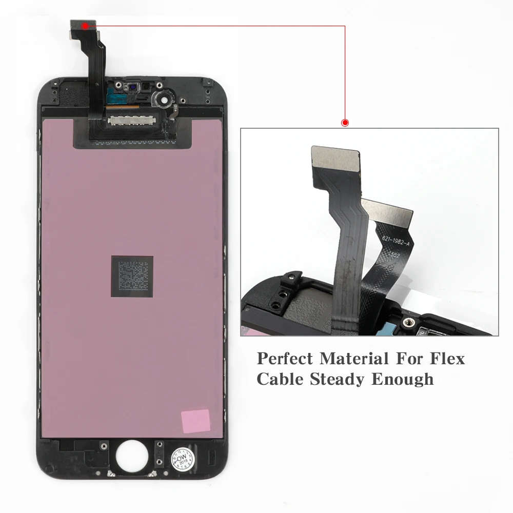 Оригинальный + 3D сенсорный ЖК-дисплей для iPhone 7 6S plus 6 5C ЖК-экран дисплей кодирующий